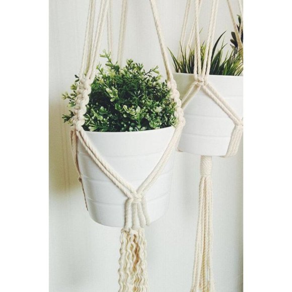Macrame Plant Hanger - Picture 2 of 3